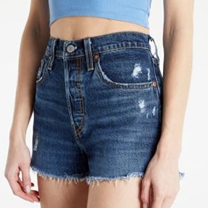 Levis Premium 501 High Waist Shorts